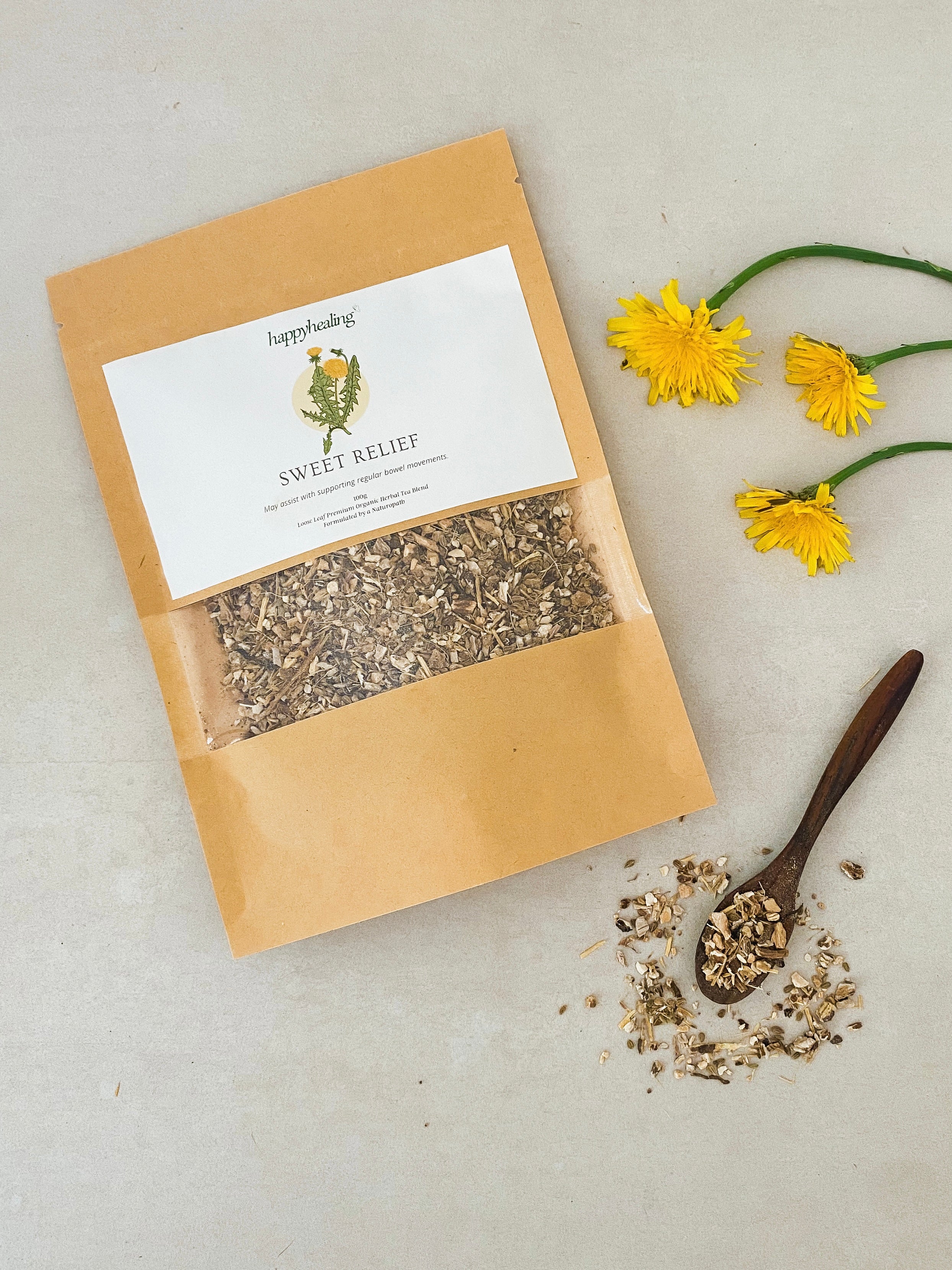 Sweet Relief Premium Organic Tea Blend